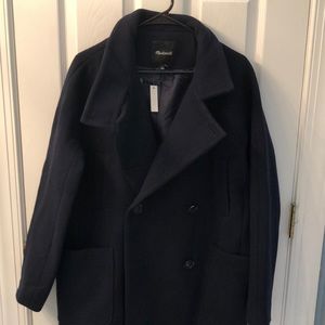 Madewell Wool Peacoat // Size 10